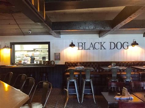 Black dog bar and grille - SIGNATURE BLACK DOG BAR & GRILLE BEER ACCESSORIES. BOTTLE OPENER OR INSULATED KOOZIE. $3.50 | $10.00. Black Dog Bar & Grille. 146 Park Rd. PO Box 576. Putnam, CT 06260. 